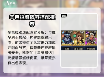 失落星环🔥辛芭拉雅培养搭配超全攻略🎉截图9