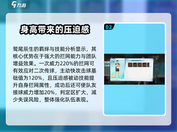 排球少年手游🔥鹫尾辰生技能全面解析🎉截图3