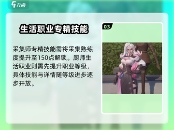 塔瑞斯世界💡生活专精技能学习攻略✨截图4