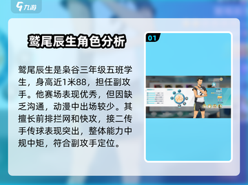 排球少年手游🔥鹫尾辰生技能全面解析🎉截图2