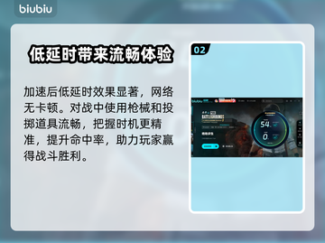 绝地求生🔥加速器推荐，稳定低延迟必备！截图3