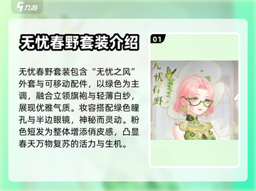 奇迹暖暖🔥无忧春野套装获取秘籍🎉截图2