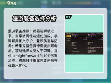 地下城与勇士手游🔥漫游装备选择攻略分享！截图2