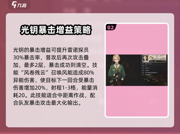 异象回声🔥雷诺角色全面解析来了！⚡截图3