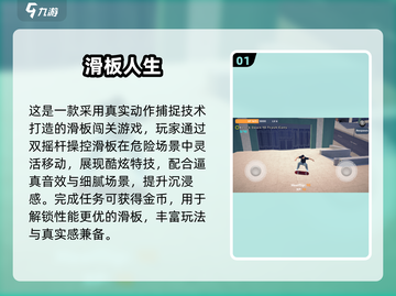 2024最🔥滑板游戏盘点 skateboard极限挑战来袭🛹截图2