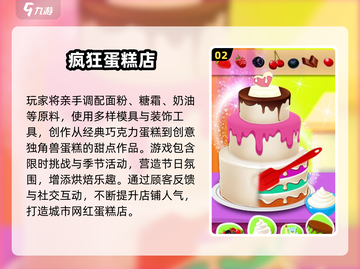 2024超耐玩做蛋糕小游戏推荐🍰🎮！截图3