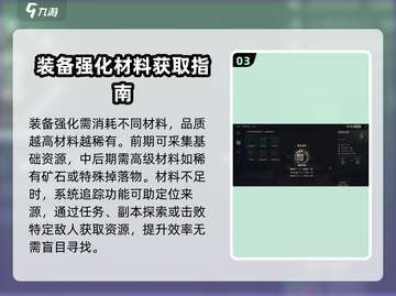 荒野起源🔥装备强化攻略，快速提升战力！截图4