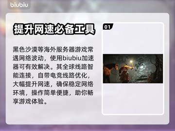 黑色沙漠💥闪退解决+加速工具推荐🔥截图2