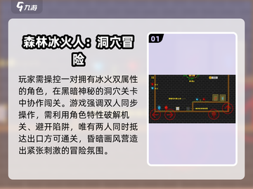 🔥森林冰火人经典游戏盘点2025💥截图2