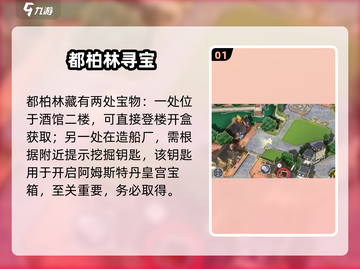 《黎明之海》都柏林寻宝🔥藏宝图揭秘！💎截图2