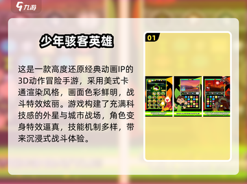 🔥少年骇客手游TOP榜！高人气英雄集结💥截图2