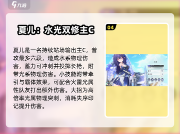《蓝色星原旅谣》SSR角色大揭秘💥截图5