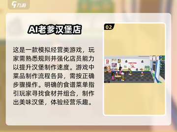 🍔2025必玩汉堡店游戏合集，经典到停不下来！🔥截图3