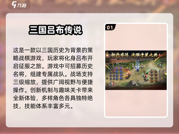 🔥2024必玩三国游戏排行✨带你穿越乱世争霸战！截图2