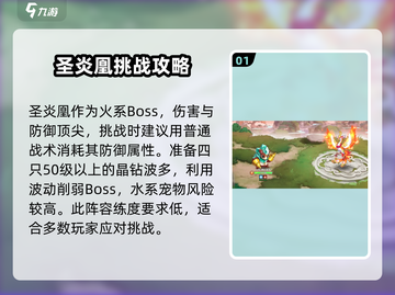 西普大陆手游🔥圣炎凰打法攻略分享截图2