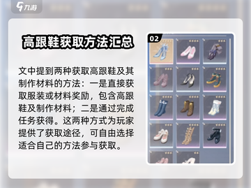 无限暖暖🔥高跟鞋获取攻略✨游戏党必看！截图3