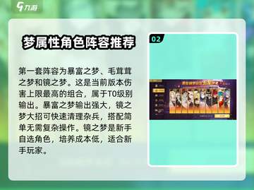 无尽梦回缸中之海最强🔥配队阵容推荐！截图3