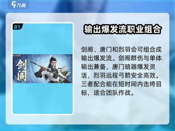 剑侠情缘₅₀种职业流派搭配🔥超劲爆💡截图2