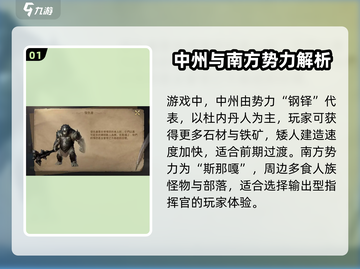指环王纷争🔥：九大势力全面解析！截图2