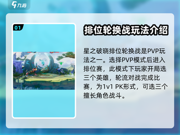 🔥星之破晓排位轮换战玩法全揭秘✨截图2