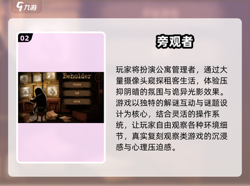 🎮2025最火旁观者游戏免费下载合集！截图3
