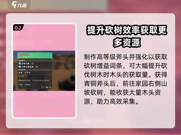 《沙石镇时光》木头获取大揭秘🔥新手必看！截图3