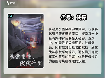 🔥2024必玩查案游戏合集，烧脑又有趣！💥截图5
