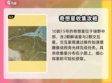 无限暖暖🔥微风绿野奇想星位置大全✨截图3