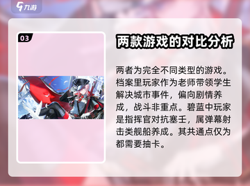 蔚蓝档案≠碧蓝档案！游戏区别大揭秘💥截图4