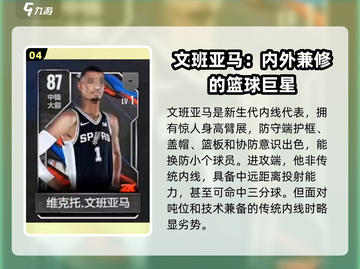 美职篮全明星🔥游戏强力球员推荐🎉截图5