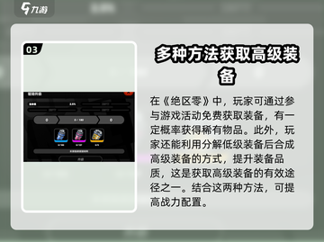 绝区零装备获取大揭秘💥，玩家必看！截图4