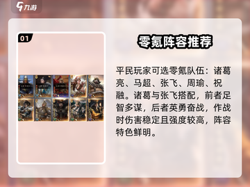 三国群英传鸿鹄霸业🔥最强阵容推荐解析！截图2