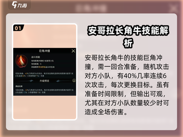 野兽领主新世界🔥安哥拉长角牛技能详解💥截图2