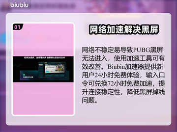 💥PUBG黑屏进不去？一招解决！🎮截图2