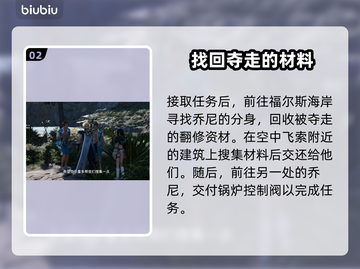 最终幻想7重生！海滨乔尼支线任务全流程✔截图3