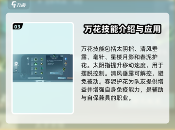 剑网3无界万花🔥玩法技能全解析！新手必看👇截图4