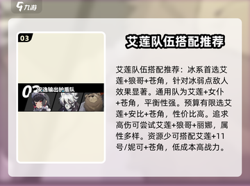 绝区零🔥鲨鱼妹艾莲培养配队全攻略！✨截图4