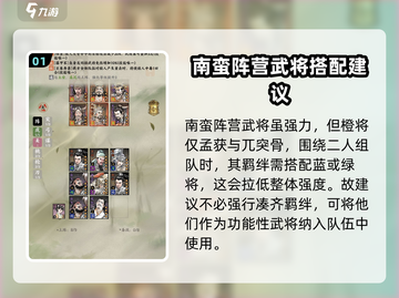 名将之弈🔥南蛮队玩法大全，轻松制胜💡截图2