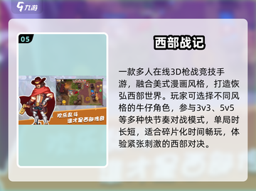  cowboy帽💥2025最火西部游戏TOP榜截图6