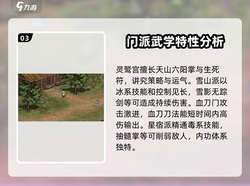 英雄群侠传2🔥门派全解析，最强攻略来了！截图4