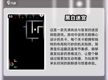 🔥2024必玩！顶级黑白画风闯关游戏TOP5✨截图4