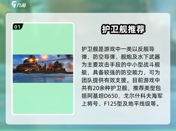 🔥现代战舰手游护卫舰TOP榜出炉！🚀谁才是海上霸主？截图2