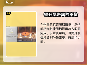 🔥鸣潮玩家必看！今州冒菜获取制作全攻略🎉截图4