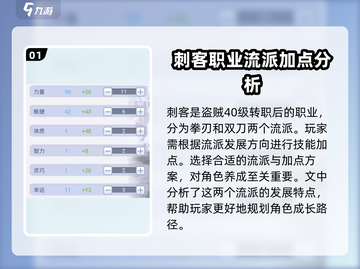 巴风特之怒🔥刺客加点全攻略✨灵巧必备！截图2