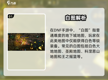 《DNF手游白图爆火🔥新手必看攻略！》截图2