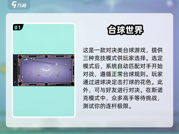✨2024必玩！超有趣2D台球游戏合集来了！！！🎮截图2
