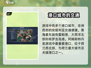 黎明之海港口城市全解析🔥航海冒险必备！截图2