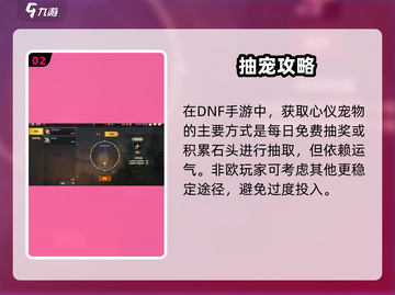 DNF手游宠物系统大揭秘🔥截图3