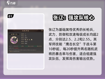 三国群英传鸿鹄霸业🔥张辽技能强度分析来了！截图2