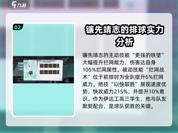 排球少年手游💥镰先靖志超强攻略🎉截图3